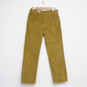 Levi's Women's Corduroy Tan Low Pro Pants 29 NWT